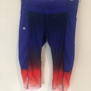 Athleta Cropped Workout Leggings